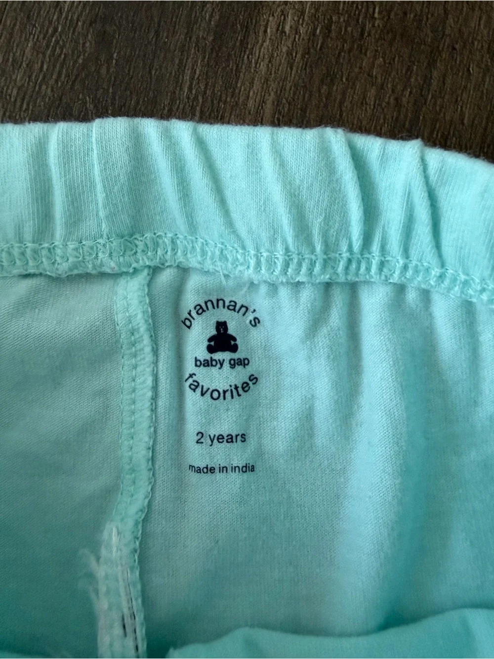 BabyGAP Mint Green Star Leggings